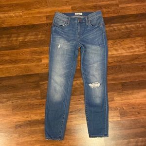 Madewell blue jeans